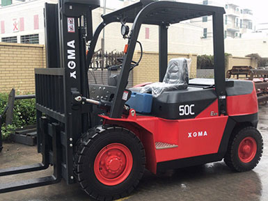 恭喜今日銷售部又出一單！廈工5.0T叉車壹臺